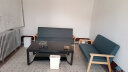 裕邻沙发客厅小户型沙发实木沙发沙发椅YL301深灰色（无抱枕） 沙发双人位 实拍图