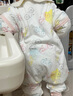 良良婴儿睡袋秋冬加厚款儿童睡袋新生儿分腿款四季通用防踢被 翩翩粉·薄夹棉40g-适合20-25℃ L（建议身高80-95cm） 实拍图