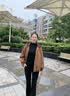 俞兆林（YUZHAOLIN）妈妈装秋冬装宽松棉服2025新款加绒外套女休闲加厚棉袄中老年女装 咖色 XL （建议100斤-115斤以内） 实拍图
