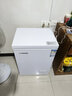 香雪海 小冰柜家用 冷冻保鲜迷你冷藏商用卧式冷柜 家用小型节能省电储母乳冰柜两用单温 【一级能效 减霜款】 82L 实拍图