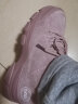 骆驼女鞋增高休闲马丁靴女英伦风靴子户外复古工装靴 A93703600，粉色 36 实拍图