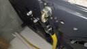 DETBOm 4分接口通用燃气管304不锈钢天然气管煤气管波纹管液化气管防爆 2.5米（插口+4分螺纹通用） 实拍图
