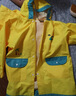 柠檬宝宝儿童卡通雨衣男女童小学雨披斗篷式雨具亲子款带包位收纳袋雨衣 黄色异次元集合 L【建议身高135-150cm】 实拍图