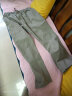 守约贤者新款春秋季宽松薄款工装裤男士肥加大码休闲裤户外多口袋长裤纯棉 A2226浅灰 M【建议体重100-120斤】 实拍图