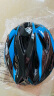 安丹迪（Adandyish）儿童自行车头盔一体成型骑行头盔男女公路头盔单车装备 酷蓝黑 实拍图