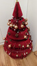 十八纸 创意圣诞树小型装饰折叠收纳节日大中桌面摆件家用送礼led灯 A款红色100cm高装饰树 实拍图