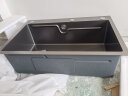 莱尔诗丹（Larsd）水槽大单槽 加厚手工槽大容量洗菜盆304不锈钢含厨房抽拉水龙头 手工槽LR16845 实拍图