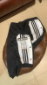 adidas复古风侧开排扣束脚运动裤女装阿迪达斯官方三叶草GJ6580 黑色/白 2XL 晒单实拍图