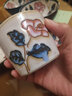 陶趣居 日本进口冲绳玫瑰复古家用高脚碗米饭碗盘餐具日式陶瓷汤碗套装 高脚反口碗18.4*7.8cm 实拍图