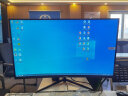 凯科迈 32英寸显示器电竞游戏显示器电脑显示屏高清屏幕便携曲面家用办公监控笔记本外接扩展屏 32英寸（高清1K-75HZ）曲屏黑色(商务) 实拍图