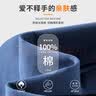真维斯宇航员系列男童长袖t恤儿童春季上衣大童纯棉春装男孩春款童装 牛仔蓝 撞色太空-黑 漂浮宇航 140 实拍图