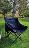 凡卡印象户外折叠椅 便携美术画凳写生小椅子 钓鱼椅休闲旅游用品马扎凳子 轻奢款月亮椅【黑色】+收纳袋 实拍图