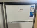 美的（Midea）88升迷你双开门小冰箱租房宿舍办公室小型家用双温可冷冻冷藏节能环保省电低耗低音BCD-88CM 实拍图