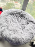 柒哦猫窝保暖冬季狗窝封闭式四季通用甜甜圈猫窝冬天网红宠物垫子用品 保暖长绒深睡窝-灰色 XS【4斤内适用 偏小不建议】 实拍图