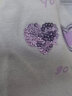 百图betu女装春夏新款T恤温柔风减龄短袖圆领重工艺T恤女2302T15 紫色 L 实拍图