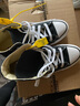 匡威（Converse）帆布鞋男鞋All Star常青款中性情侣学生高帮休闲运动板鞋女101010 101010 建议拍小一码 36.5 实拍图