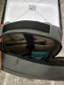 美旅箱包旅行双肩包男女撞色电脑包17.3英寸商务通勤背包NJ5*18003灰绿色 实拍图