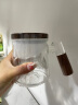 SUMO EGGS玻璃泡茶杯创意茶水分离杯带盖过滤家用办公室喝茶水杯高档送礼 千里江山（带杯垫）玻璃茶杯 晒单实拍图