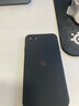 魔岩（MOYAN）【镜头全包】适用苹果se3手机壳液态硅胶后壳iPhone7/8Plus防摔保护套男女魔岩 质感黑【镜头全包·麋鹿】液态硅胶壳 苹果iPhone SE3 实拍图