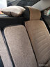 翰静 半包布汽车坐垫四季通用汽车座套小车座椅套适用于 卡其色 现代ix35伊兰特 途胜 悦动 实拍图