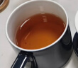 泥印定制陶瓷茶杯办公室男士个人专用高档水杯带盖茶水分离泡茶办公杯 T68-04B 描金 仙鹤-简装 实拍图