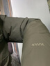 君羽户外羽绒服男中长款800蓬白鹅绒工装风加厚防风保暖鹅绒服C52035 橄榄绿 S （推荐120斤以下） 实拍图