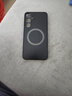 形物【AG磁吸】适用三星s24+手机壳 SAMSUNG Galaxy S24+保护套磨砂全包超薄防摔抗指纹男女-石墨黑 实拍图