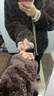 森马（Semir）外套女插肩袖珊瑚绒仿羊羔毛2024冬季立领宽松夹克109724108003 实拍图