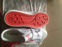 回力男鞋帆布鞋小白鞋男女情侣系带经典款升级版休闲鞋板鞋 白红（乳胶鞋垫） 40 实拍图
