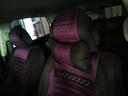 欧玛奴汽车座套四季通用全包围汽车坐垫冬季布艺座垫座椅套适用于 豪华版黑紫色 找不到车型 下单留言车型和年份 实拍图