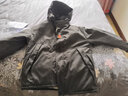 酷定律夹克男士连帽秋冬季加绒加厚外套男装韩版休闲褂子百搭上衣服男 J118深灰色 2XL 155斤以下 实拍图