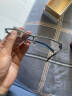 雷蒙迪克(RAYMDIC)眼镜框男近视眼镜男半框纯钛光学架轻商务钛架 R6005 Col.2 哑枪色 实拍图
