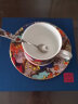 永丰源（auratic）繁花似锦3头 200ml咖啡杯碟下午茶欧式陶瓷杯碟 （一杯一碟一勺） 实拍图