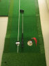 PGM 室内高尔夫 推杆练习器  高尔夫果岭 练习器 迷你高尔夫 0.75*3M+推杆/双色草 晒单实拍图