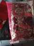 奉孝中老年人冬装棉服女加绒棉袄妈妈装棉衣加厚奶奶衣服老人冬季外套 砖红花（套装) 5XL（建议160-175斤） 实拍图