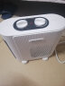 美菱（MeiLing）取暖器家用电暖风浴室热风机办公室小型暖风机节能台式电暖气桌面风扇 白色升级温控款【2米电源线】 实拍图