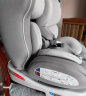 Heekin德国 脉动-皇室 儿童安全座椅汽车用0-12岁婴儿宝宝坐躺360度旋转 脉动-皇室灰(舒适推荐+脚踏板) 实拍图