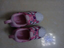 巴布豆（BOBDOG）儿童网红板鞋新款春夏百搭女童运动鞋潮 胭脂红（二棉） 28 适合脚长16.9cm 实拍图