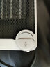 松下（Panasonic）取暖器暖风机办公桌面电暖器小暖气扇轻音恒温简约便携电暖气桌面取暖迷你小巧 白色DS-P0611CW 实拍图