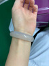 艾选潮品白冰玛瑙手镯白月光玉镯子玉髓玉手镯节日礼物 54-55（看详情选圈口） 实拍图