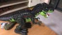 YIER儿童恐龙玩具霸王龙动物模型套装电动大号仿真3-6岁男孩生日礼物 腕龙-墨绿【送电池】可下蛋 实拍图