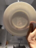 瓷秀源 纯白骨瓷盘子陶瓷碟子菜盘饭盘牛排盘西餐盘简约瓷器可定制 7.5英寸饭盘 实拍图
