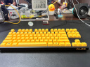 斐尔可 （FILCO）87键忍者圣手二代机械键盘 侧刻有线 樱桃轴游戏键盘彩色限量版 金色 红轴 实拍图