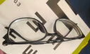 目匠 复古近视眼镜男女款 防辐射眼镜框超轻眼镜架文艺潮护目镜 2212 经典黑 变色配镜（1.61变色镜片） 实拍图