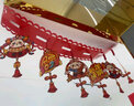 京唐新年金色福字拉花春节装饰灯笼挂饰元旦商场装饰品金福拉花 实拍图