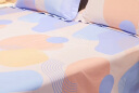 博洋家纺纯棉床单印花被单加大床罩单件套桔色幻想床单180*230cm 实拍图
