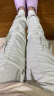 lululemon丨Dance Studio 女士宽松剪裁中腰工装运动裤 拒水 LW5GODA 米白色 M 晒单实拍图