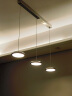 Paulmann P德国柏曼国王湖餐厅吊灯北欧风智能护眼灯现代简约客厅吧台餐桌灯 [镜光银]推荐1.4-1.6m桌 柏曼2.0 晒单实拍图
