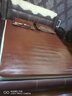 蜀杉A类高端头层水牛皮凉席三件套1.8米牛皮席真皮空调席高级夏凉席子 软席 厚度4.0（三件套） 1.5米床 200cm*150cm 实拍图