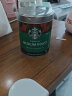 星巴克（Starbucks） 【罐装更划算】进口黑咖啡0蔗糖低脂经典美式特选研磨精细醇厚 【80杯】小黑罐（深度+中度） 晒单实拍图